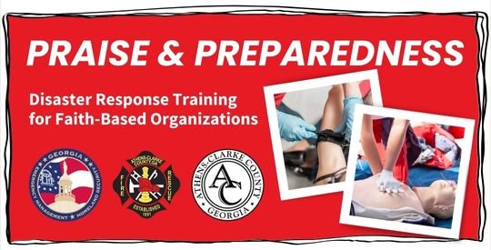 Snapshots of people in CPR and tourniquet training sessions