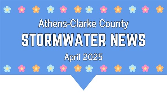 April 2025 Stormwater Newsletter Header