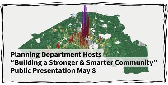 graph showing value per acre in Clarke County