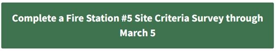 A green Fire Station 5 site selection criteria survey button