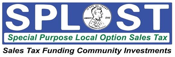 Athens-Clarke County SPLOST Green and Blue Logo