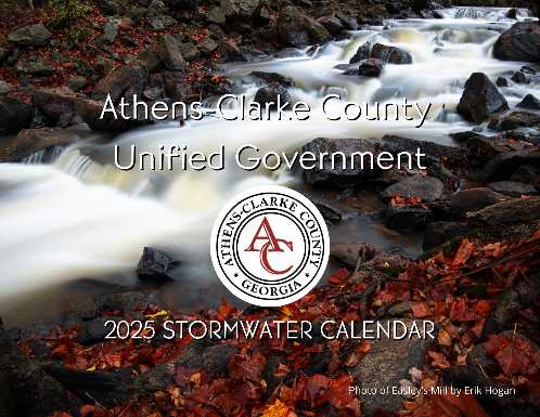 2025 Stormwater Calendar Front Cover
