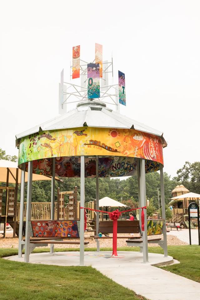 Gyroscope House at Southeast Clarke Park