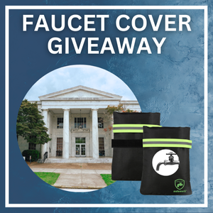 Faucet Cover Giveaway. Picture of Water Business Office. Image of Outdoor Faucet Cover.