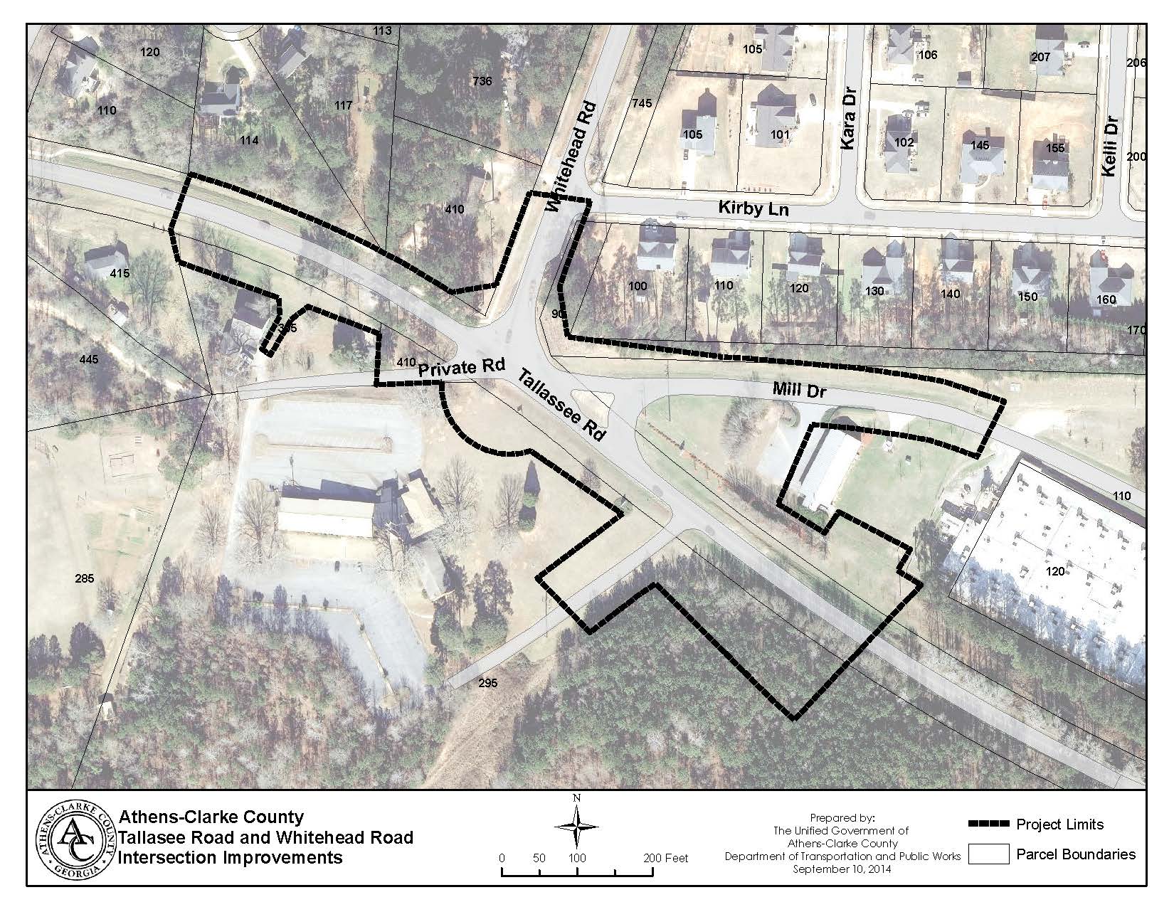 Tallassee Whitehead Map