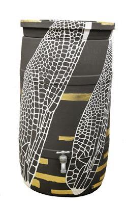 Brittany Ranew - Untitled Barrel (Insect wings)