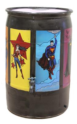 Lorenza Chico Rozier - Untitled Barrel (Super superheroes) 