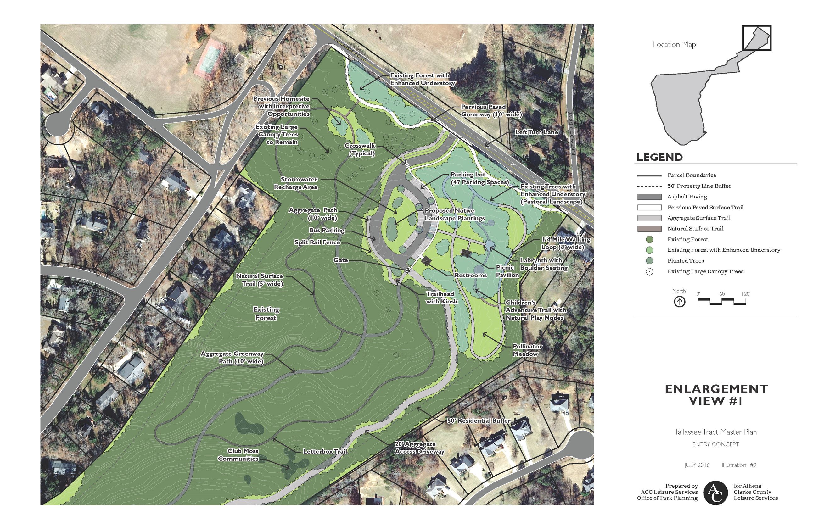 Tallassee Forest Master Plan Enlargement 1