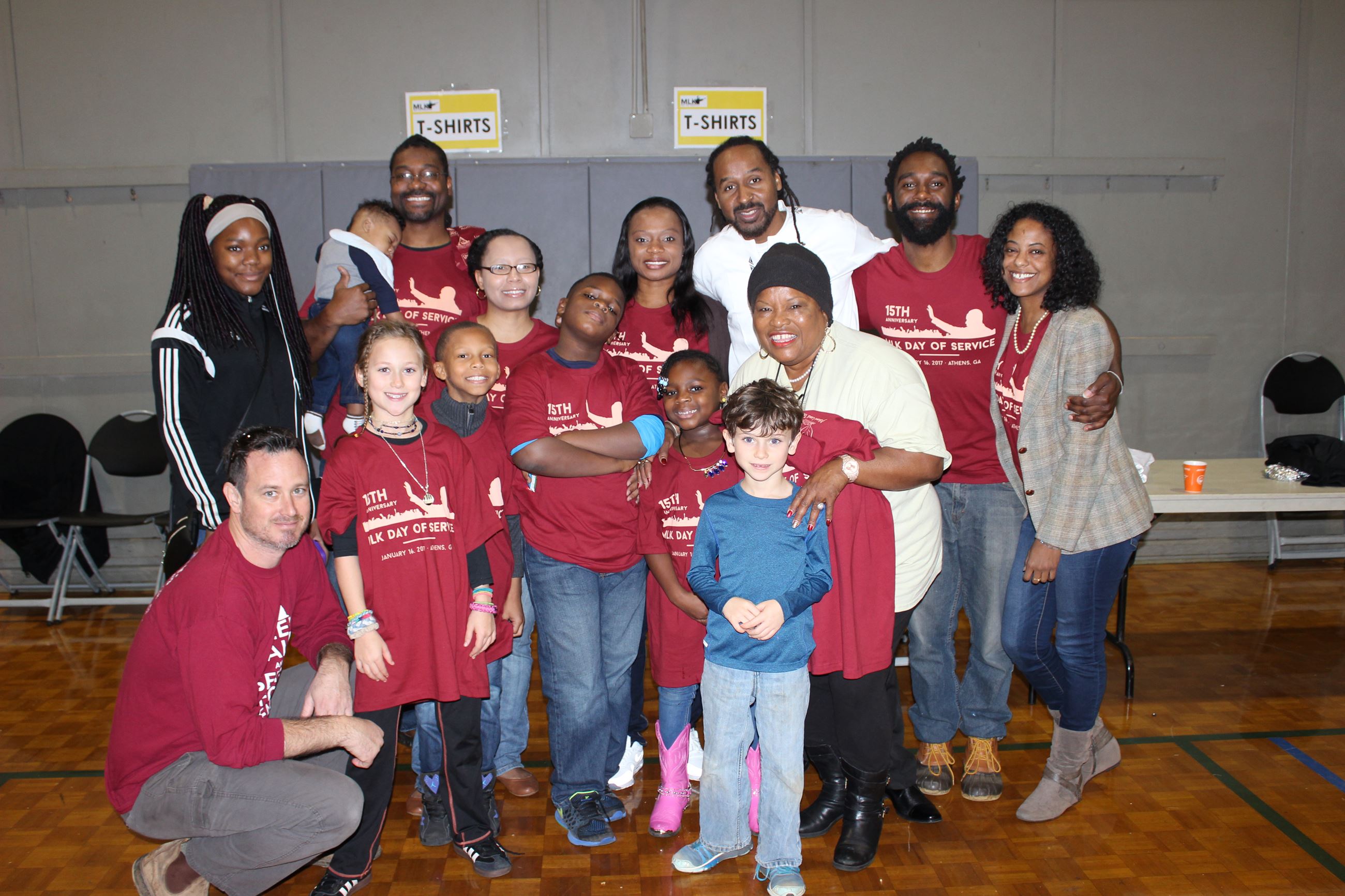 MLK Day Volunteers