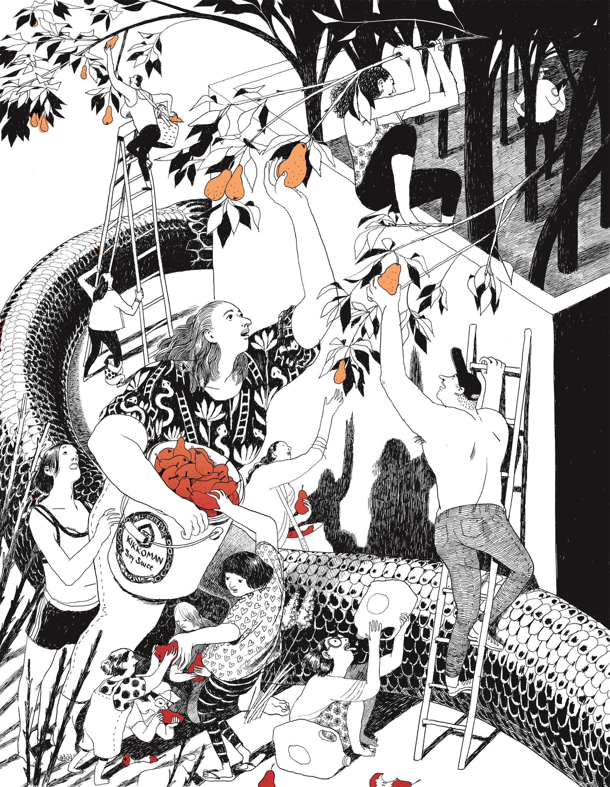 Davis Snake and Pears layers1200 (5) copy