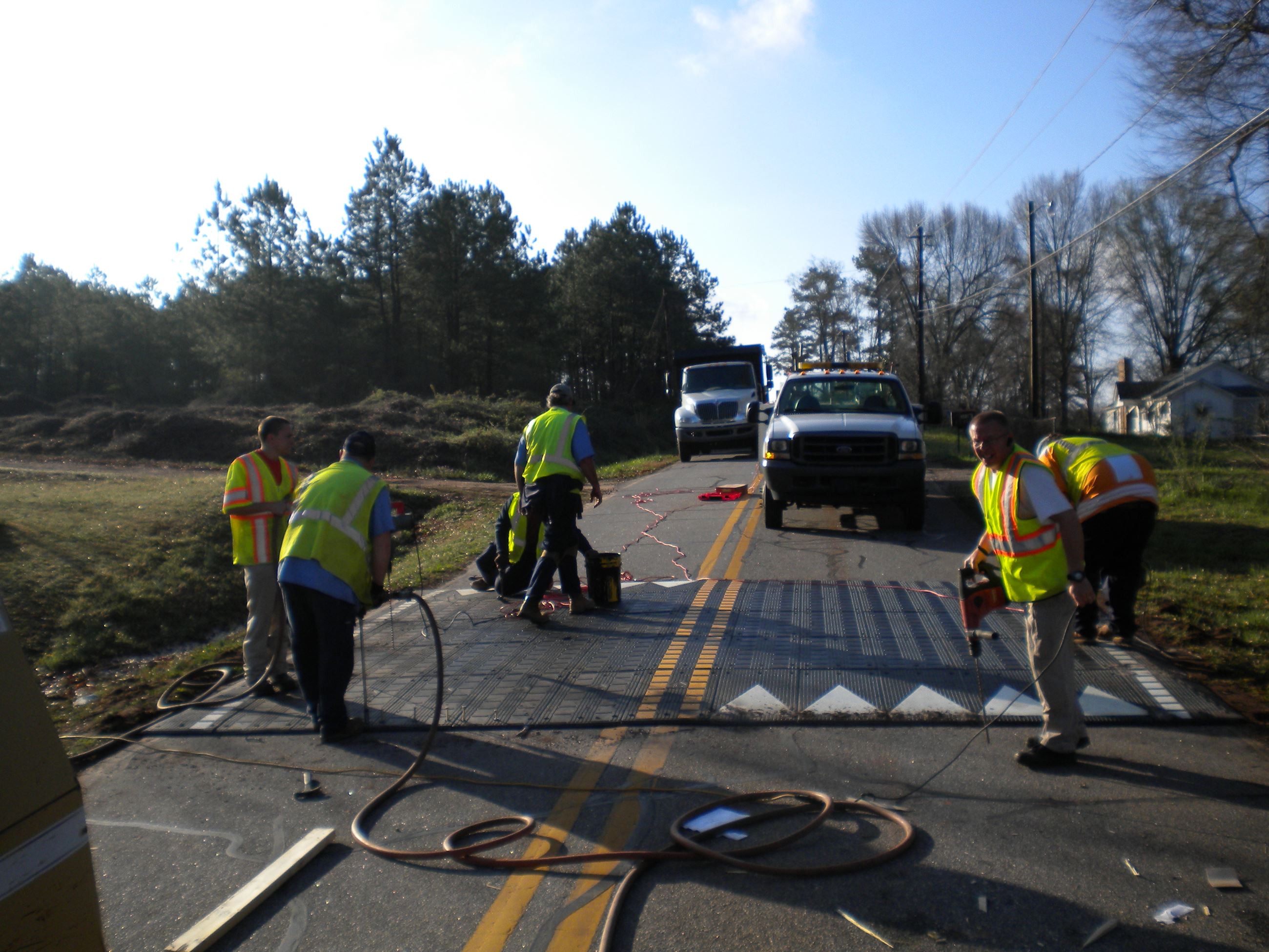 TRCalhoun Dr Speed Hump Project 6