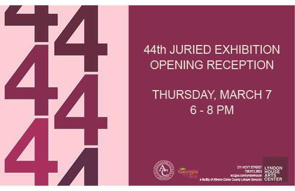 44JuriedExhibitReceptionPoster2