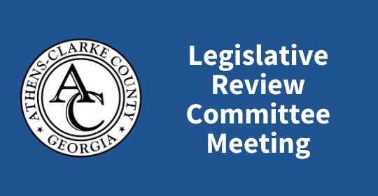 Legislative Review Committee meeting