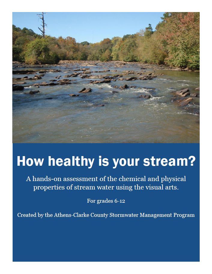 STEAM chemical and physical water quality cover sheet