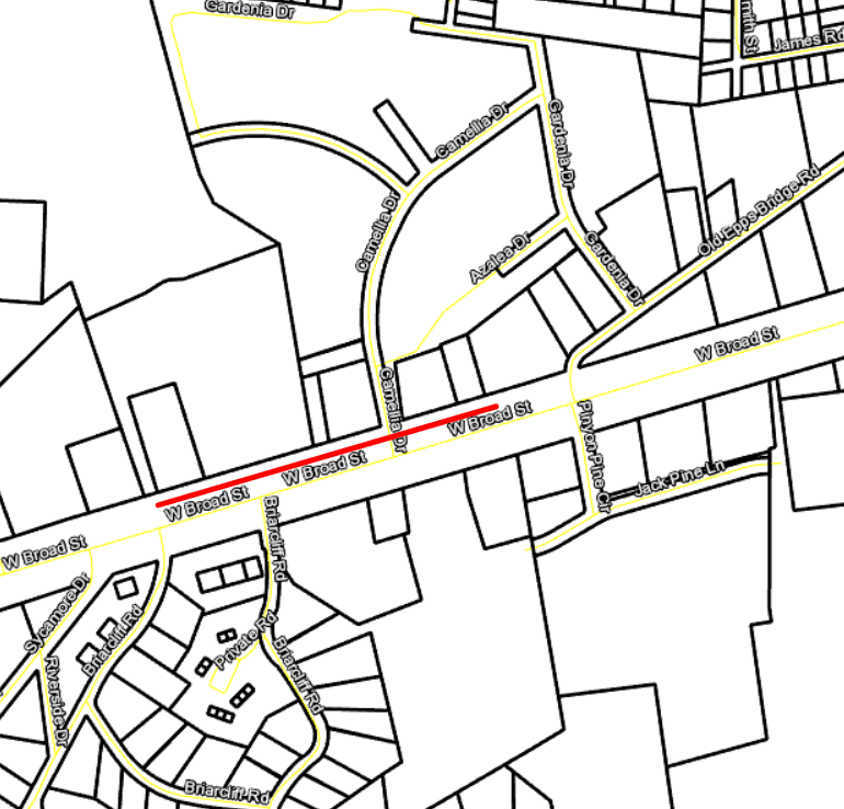 Broad St Sidewalk MMSAG Map
