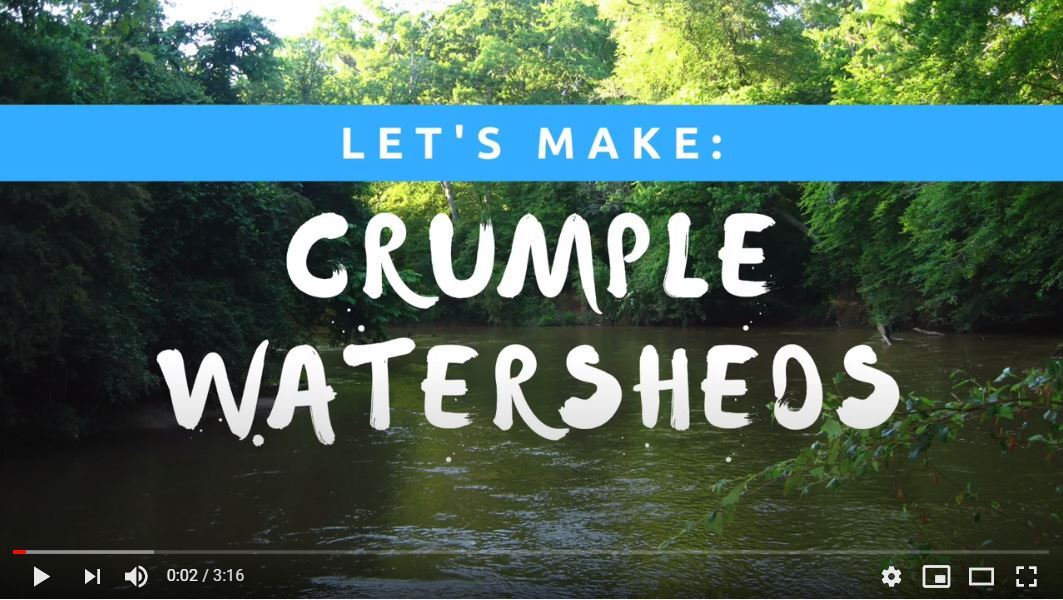 lets make crumple watersheds video screenshot