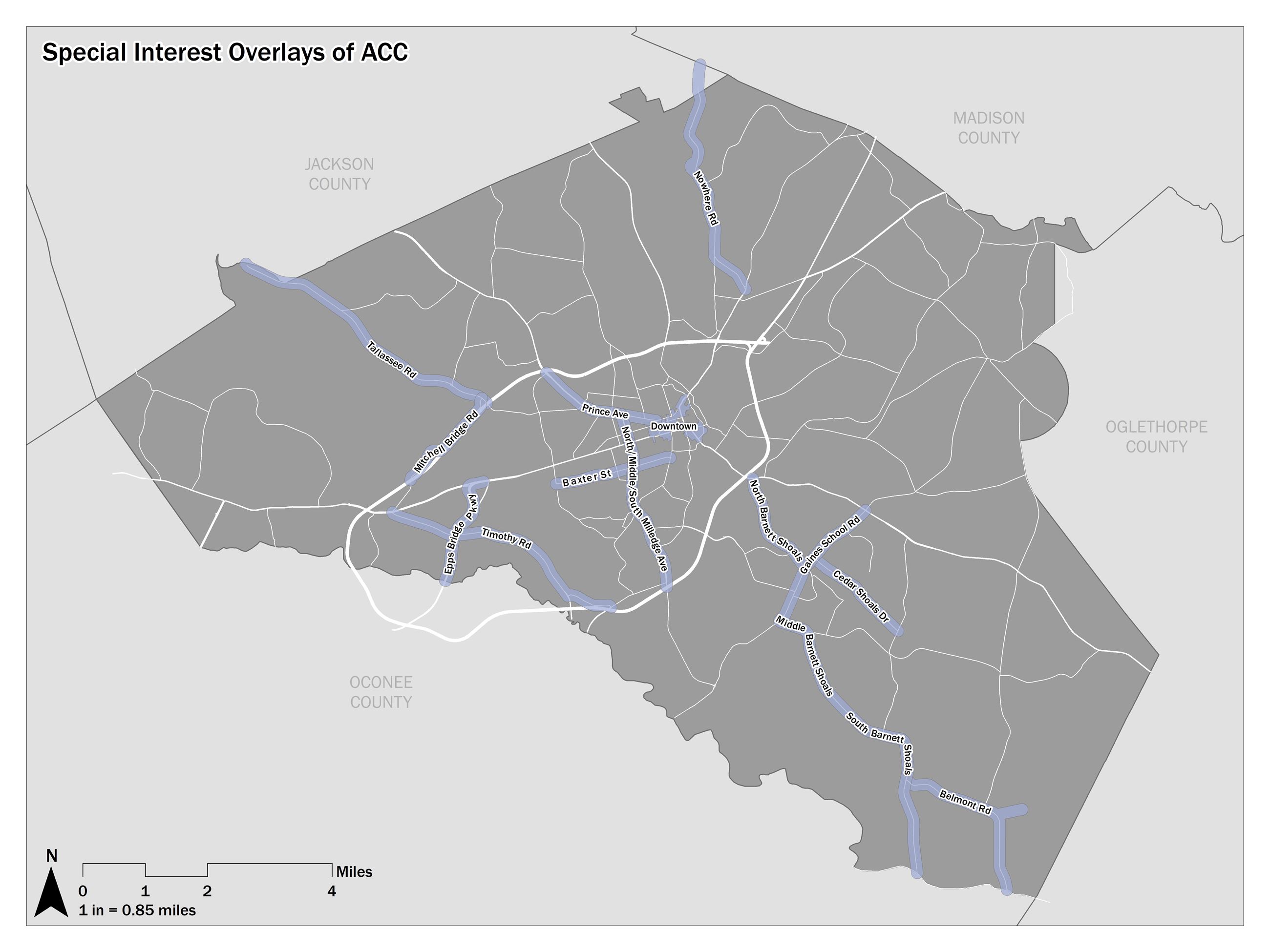 Special Interest Overlays Map for NNI