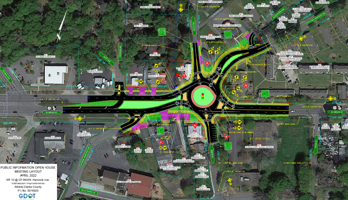West Broad Project Layout