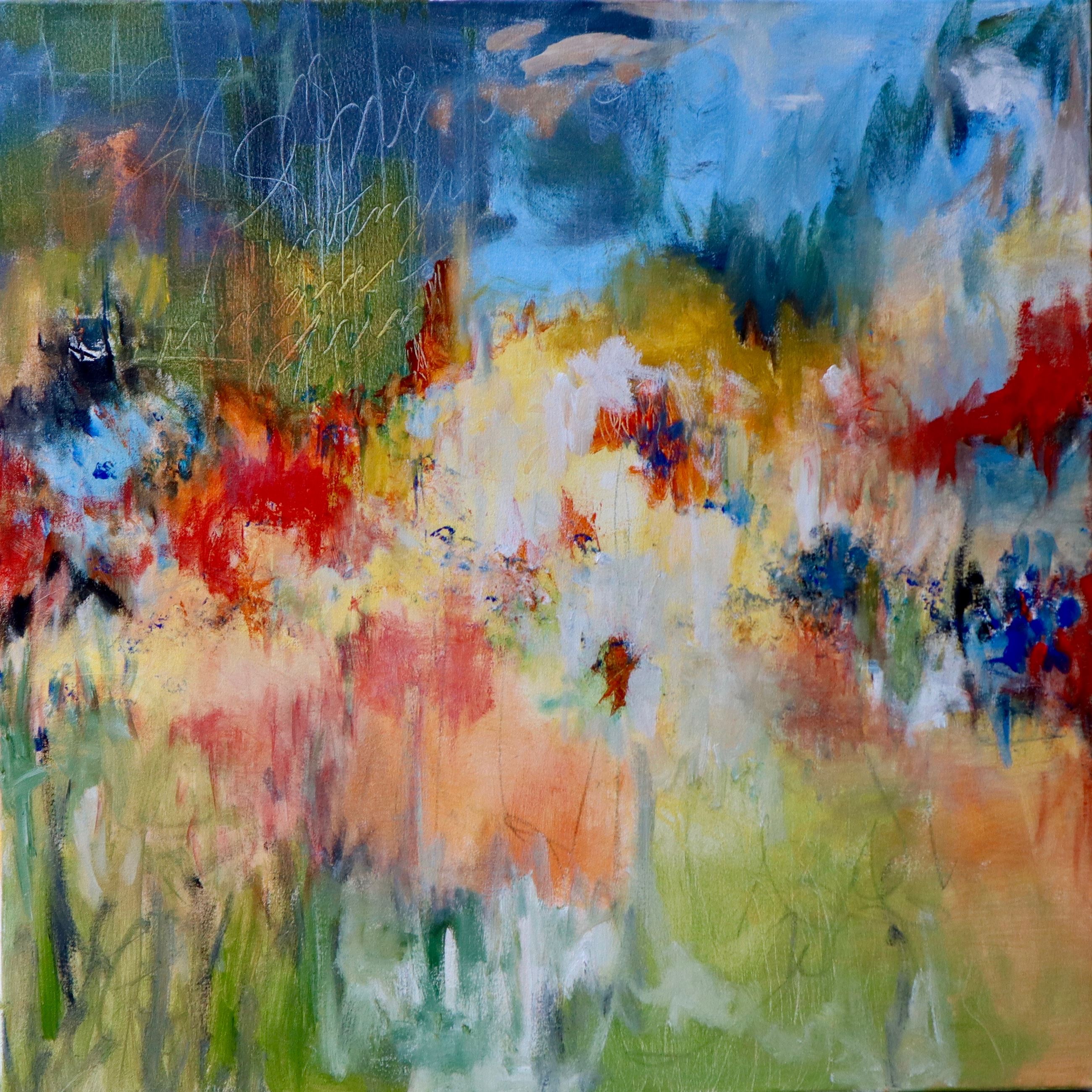 Andrea Baetti, Summerfest, 2020, Acrylic on canvas, 36" x 36" 