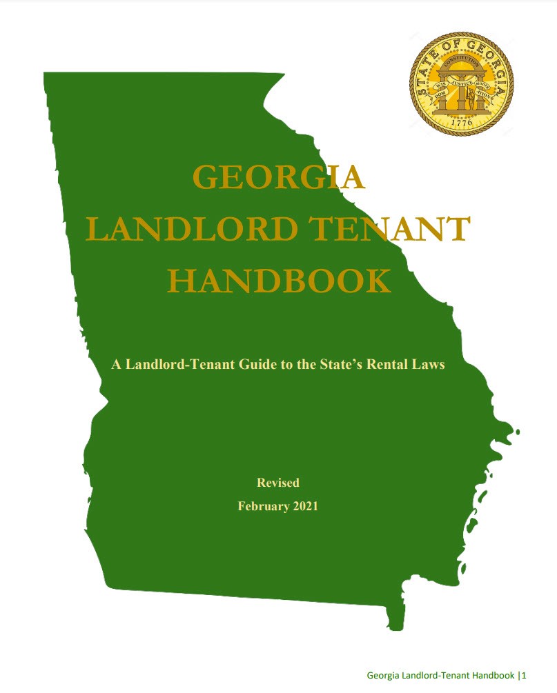 Georgia Landlord-Tenant Handbook cover