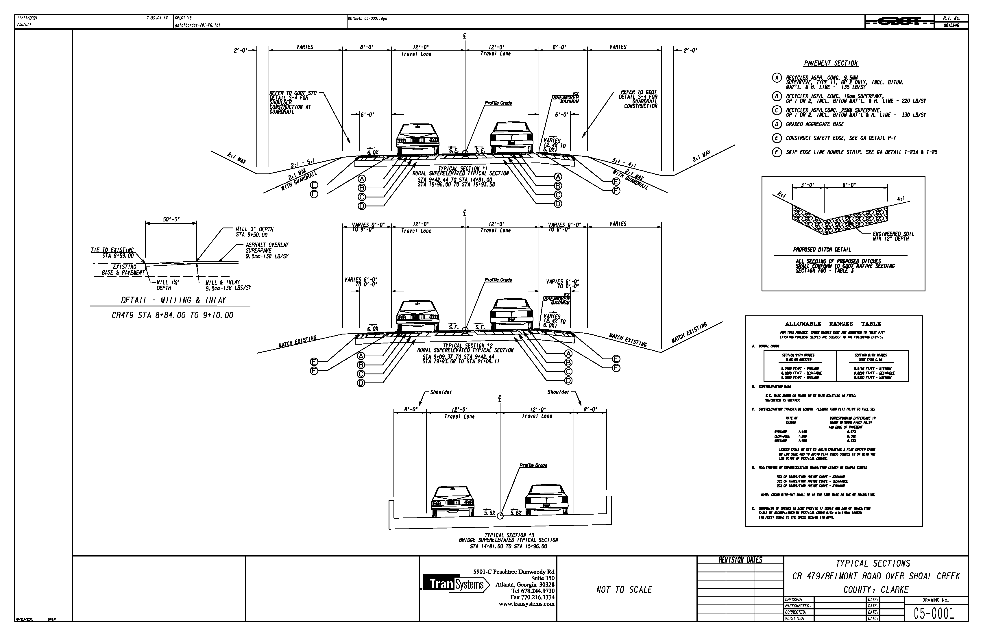Belmont Bridge Plans