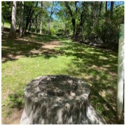 Image of elevated manhole sanford stadium interceptor