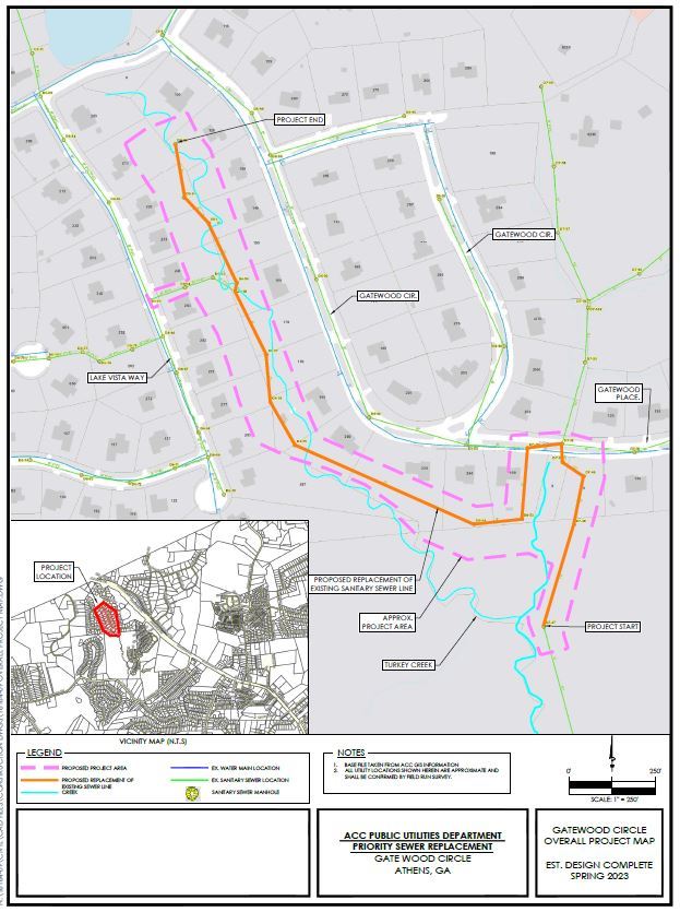 Westgate Park Overall Project Map