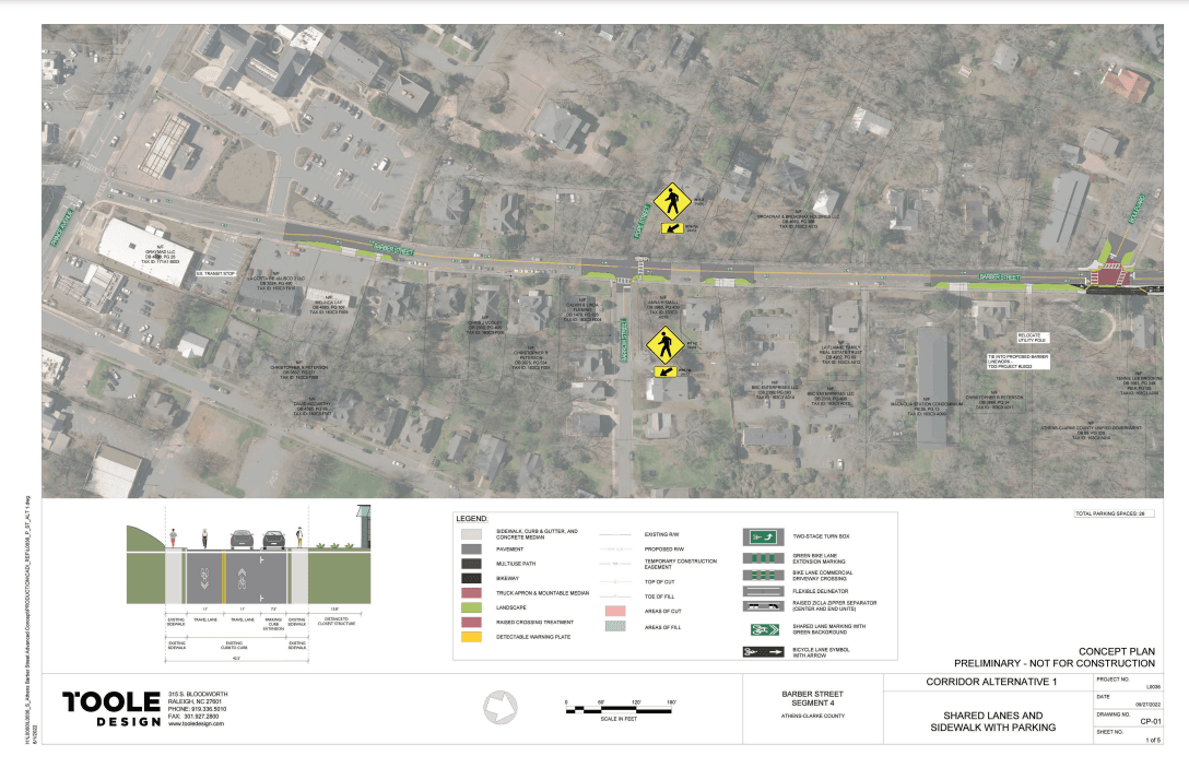 Barber Street schematic design screenshot