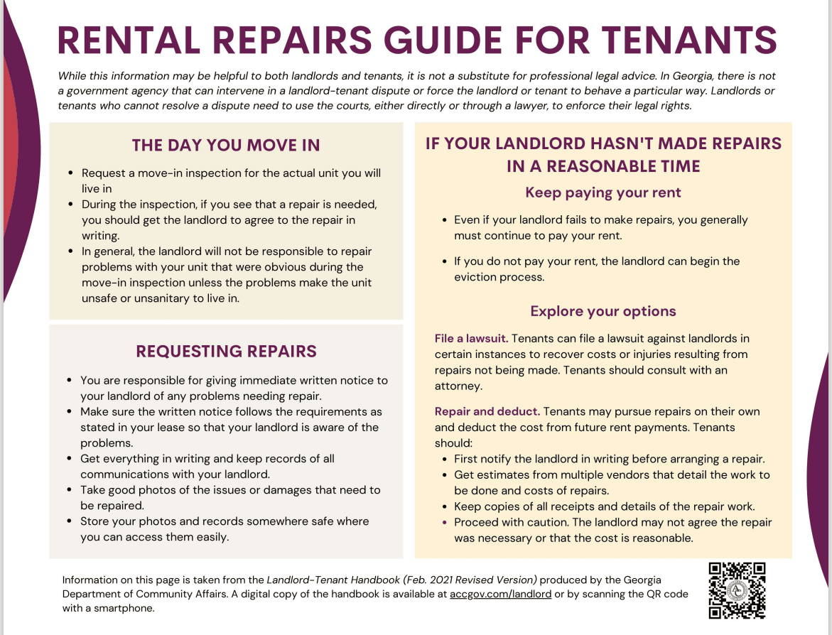 Tenant Repair & Code Enforcement 