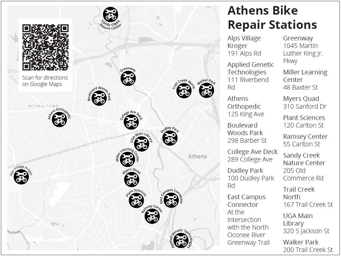 Bike Fix it map