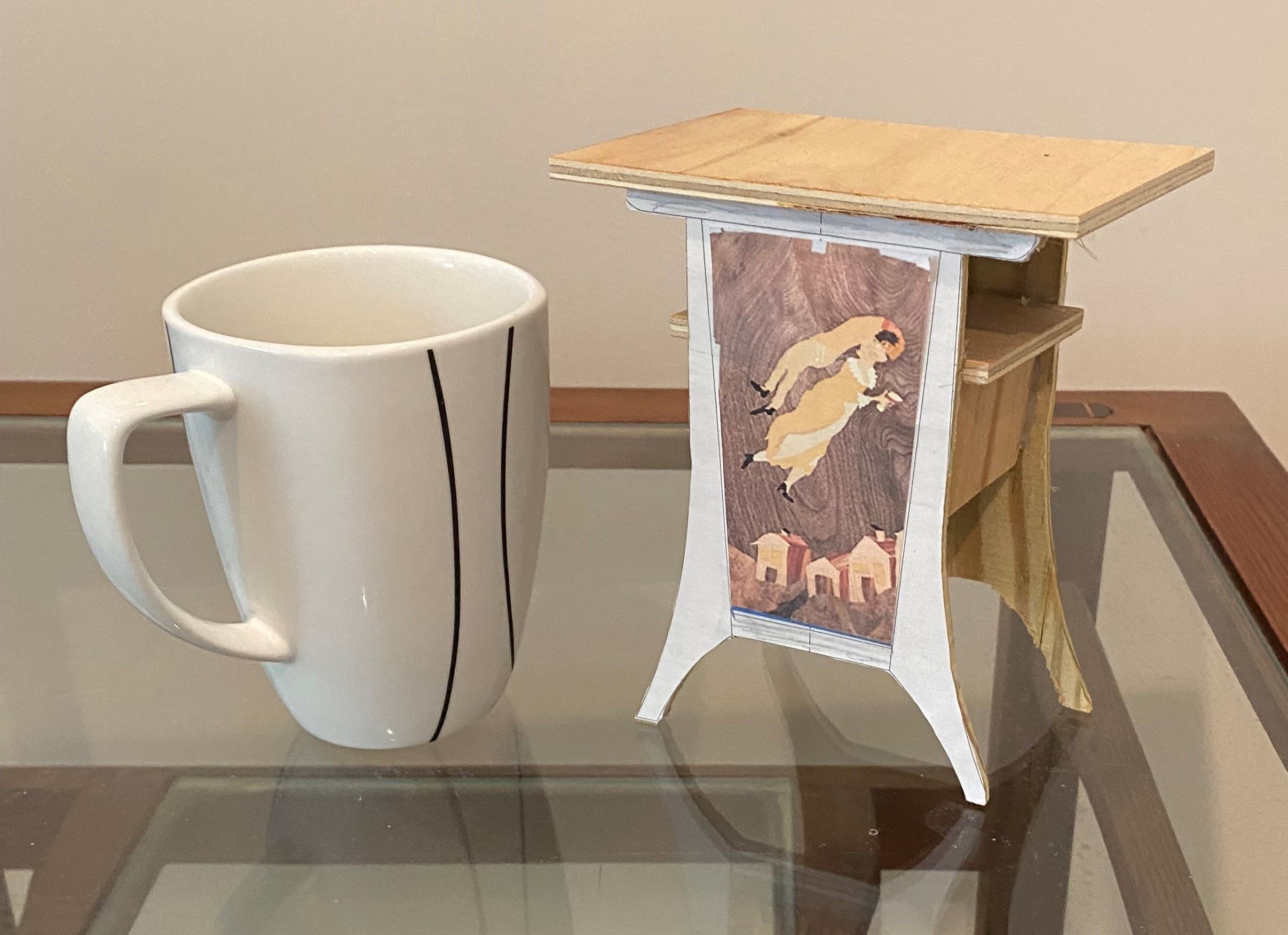 Homage to Chagall Maquette