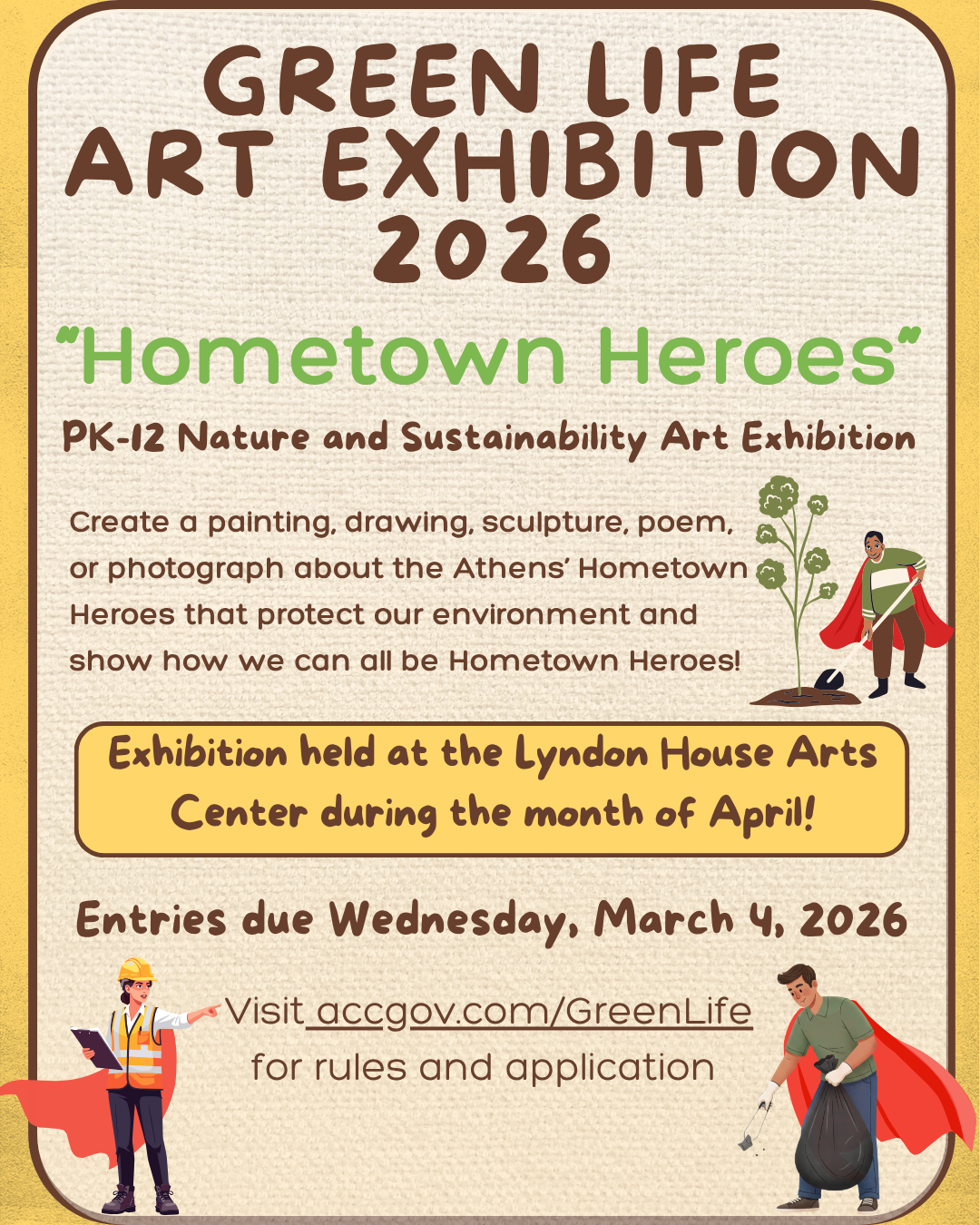 Green Life Exhibition Posters (2)