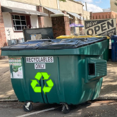 Downtown Business Recycling