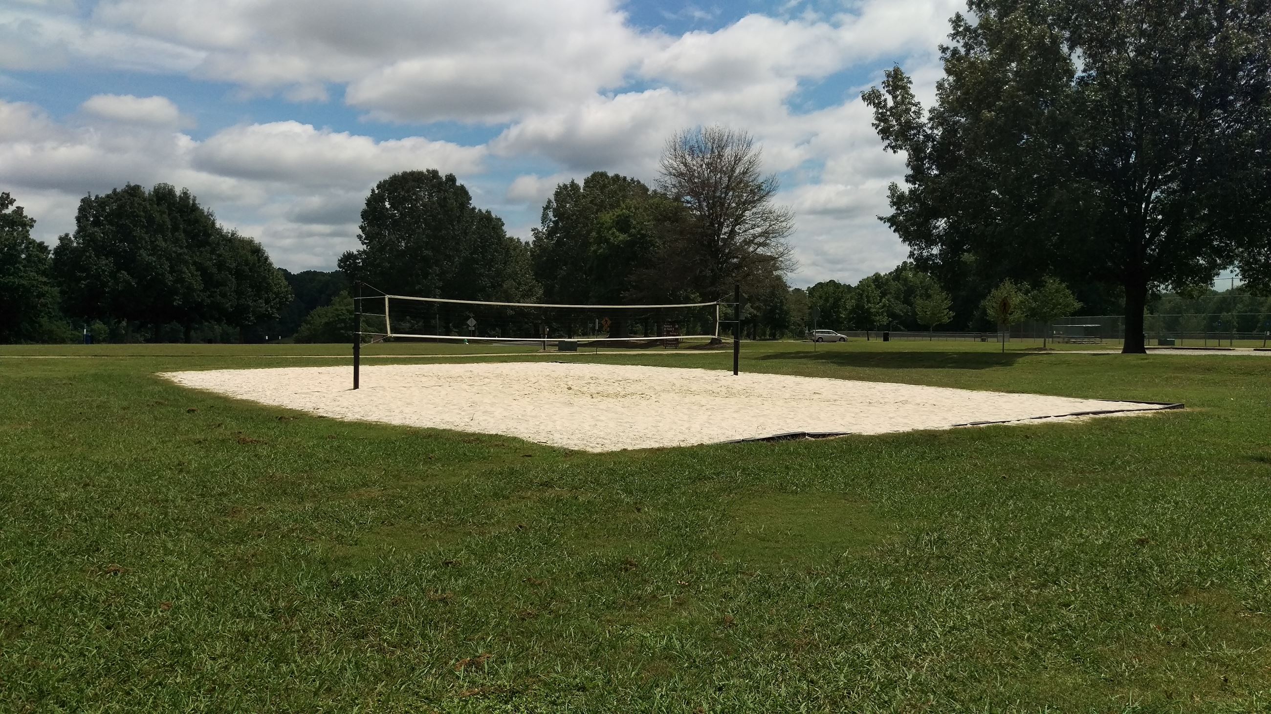 Photo of the Beach Volleyball Court at Sandy Creek Park.